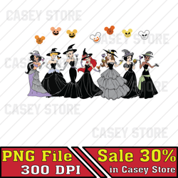 Princess Witch Png, Halloween Princess Pumpkin Png, Balloon Halloween Png, Spooky Halloween Png, Trick or Treat Png, Dig