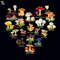 TT1074-Mushroom Shirt Mushroom Mycology Fungi Foraging Mushrooms Whisperer, Christmas PNG Download.jpg