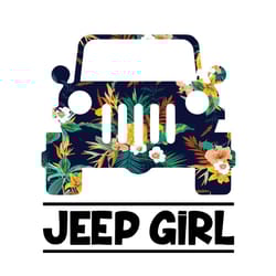 vintage flower jeep girl svg, vehicle svg, jeep svg, jeep girl svg, vintage svg, flower pattern svg, car svg, summer svg