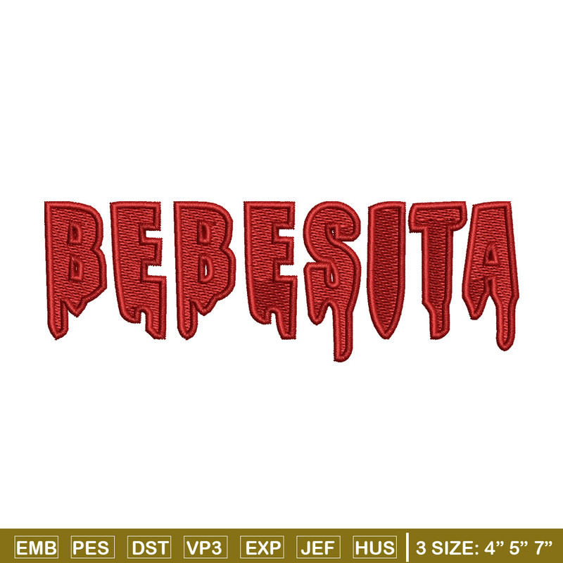 Bebesita embroidery design, Logo embroidery, Embroidery file, Embroidery shirt, Emb design, Digital download.jpg