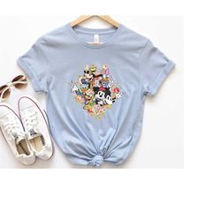 mickey mouse and friends shirt, retro disney shirt, magic kingdom, cute disney shirt, floral disney shirt