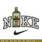 Bottle x nike logo embroidery design, Nike embroidery, Embroidery file, Embroidery shirt, Nike design, Digital download.jpg