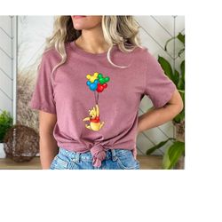 pooh bear shirt, winnie the pooh shirt, mickey balloon shirt, vintage pooh bear shirt, disney family trip shirt, disneyw