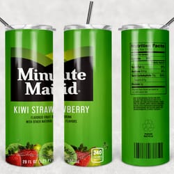 Minute Maid Tumbler PNG - Drink tumbler design - Straight Design 20oz/30oz Skinny Tumbler PNG - PNG File download