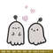 Cute ghost embroidery design, Ghost embroidery, Embroidery file, Embroidery shirt, Emb design, Digital download.jpg