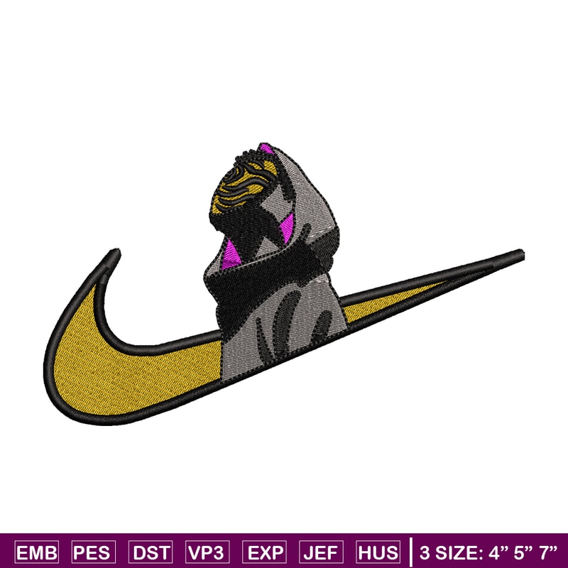 Naruto Obito x Nike embroidery design, Naruto embroidery, Nike design, anime design, anime shirt, Digital download.jpg