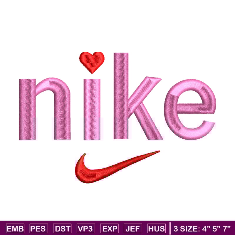 Pink Nike embroidery design, Pink Nike embroidery, Nike design, Embroidery shirt, logo shirt, Digital download..jpg