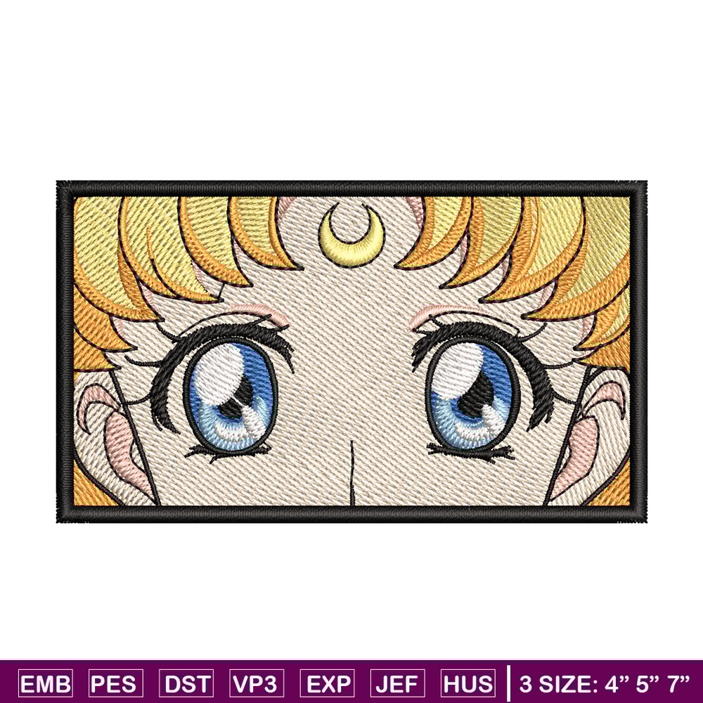 Sailor Moon embroidery design, Sailor Moon embroidery, anime design, embroidery file, anime shirt, Digital download.jpg