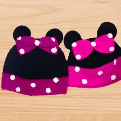 Crochet hat pattern, Baby Beanie Pattern, pom pom hat pattern, modern hat pattern, ombre hat pattern, winter bobble hat