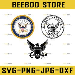 us navy vector svg, eps, dxf, png high res, jpg, pdf, webp cricut & silhouette cut files digital download active