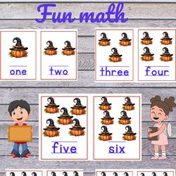 fun math,preschool math,counting skills,math for kids,halloween math,logical thinking,kindergarten,math worksheets