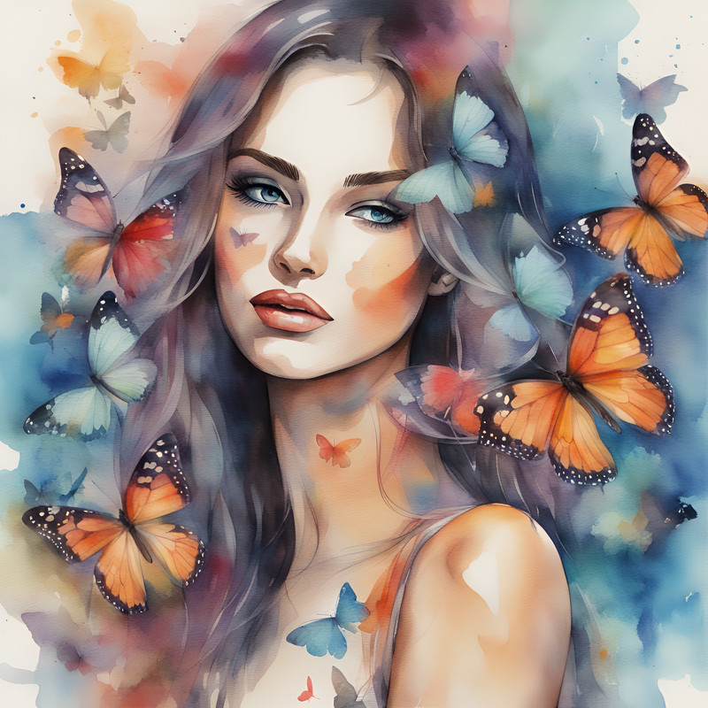 girl-with-butterflies-watercolor-printable-13.png