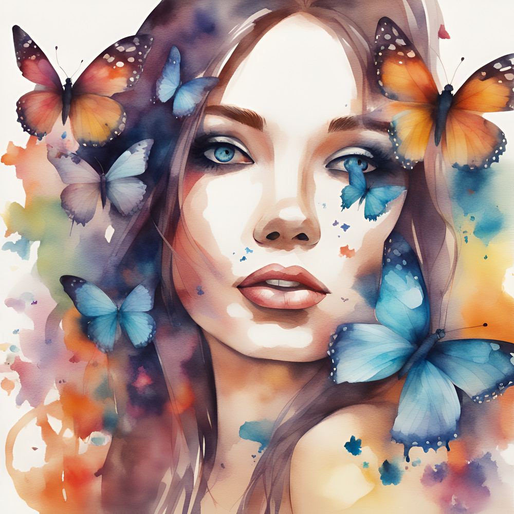 girl-with-butterflies-watercolor-printable-31.png