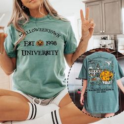 halloweentown 1998 comfort t-shirt, disney halloween shirt, 2023 halloween party shirt, halloween town fall shirt, pumpk