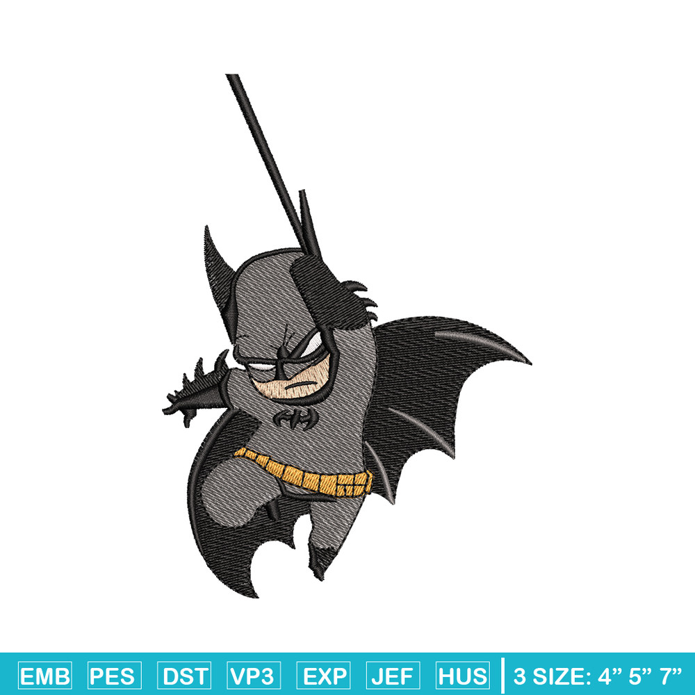 Batman chibi embroidery design, Batman chibi embroidery, logo design, logo shirt, Embroidery shirt, Instant download.jpg