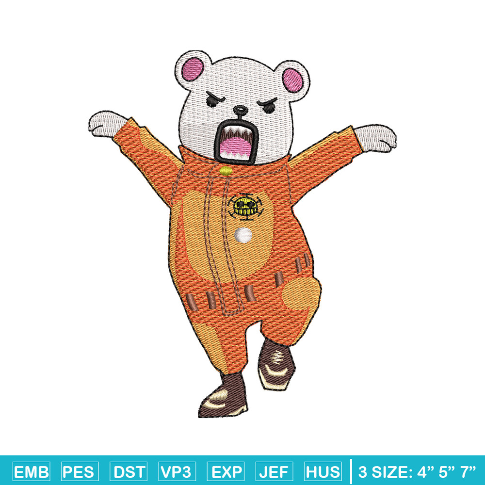 Bear embroidery design, Bear embroidery, Bear design, Embroidery file, Bear shirt, logo design, Instant download..jpg