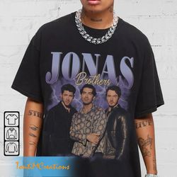jonas brothers vintage shirt, jonas five albums one night tour shirt, jonas brothers 2023 tour shirt, jonas 90's tees, j
