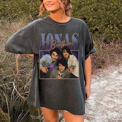 jonas brothers vintage t-shirt, jonas five albums one night tour shirt, jonas brothers 2023 tour shirt, nick joe kevin j