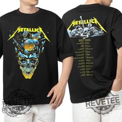 metal metallica ride the lightning shirt metallica tour 2023 florida metallica tour schedule shirt metallica shirts, m72