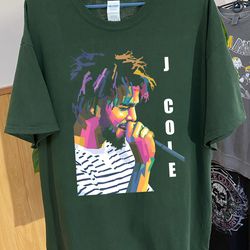 J Cole Vintage Rap T-Shirt, J Cole Vintage Tee