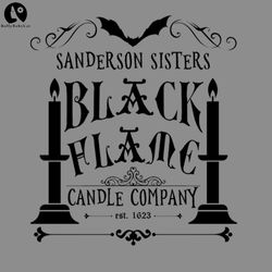 sanderson sisters black flame candle co halloween png download