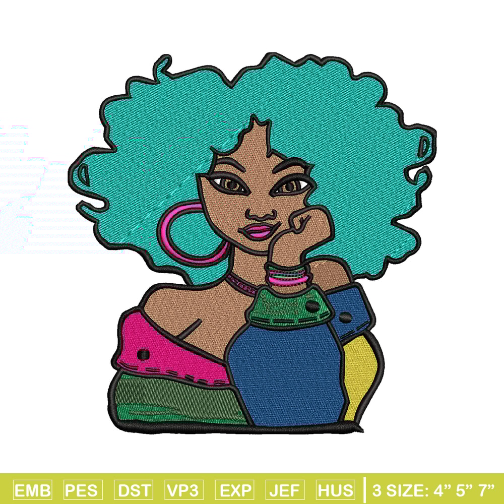 Girl embroidery design, Girl embroidery, logo design, Embroidery shirt, logo shirt, Instant download.jpg