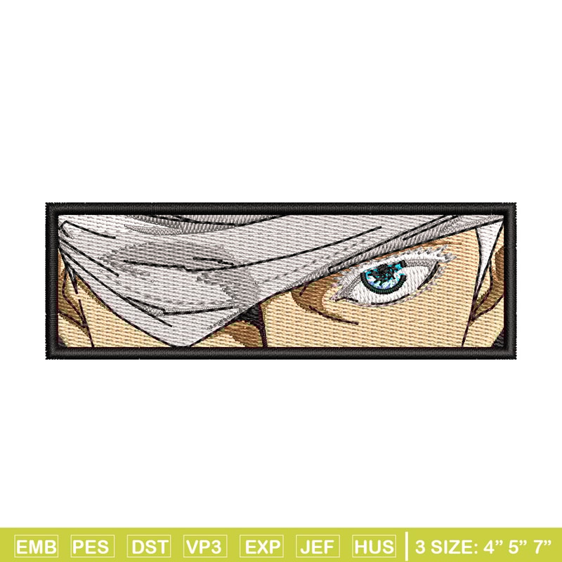 Gojo Eyes embroidery design, Jujutsu kaisen embroidery, anime design, embroidery file, anime shirt, Digital download.jpg