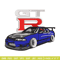 GTR blu car logo embroidery design, GTR blu car embroidery, logo design, Embroidery file, logo shirt, Instant download.jpg