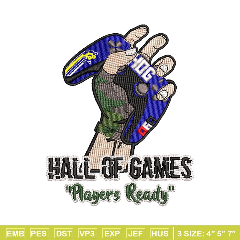 Hall of Games 868 logo embroidery design, Hall of Games 868 logo embroidery, logo design, logo shirt, Instant download.jpg