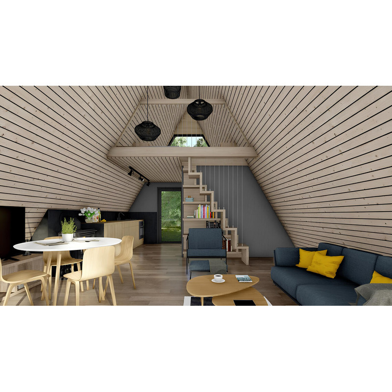 Modern A Frame Cabin, 21ft by 28ft, 590 sq. ft. Tiny House (6).jpg