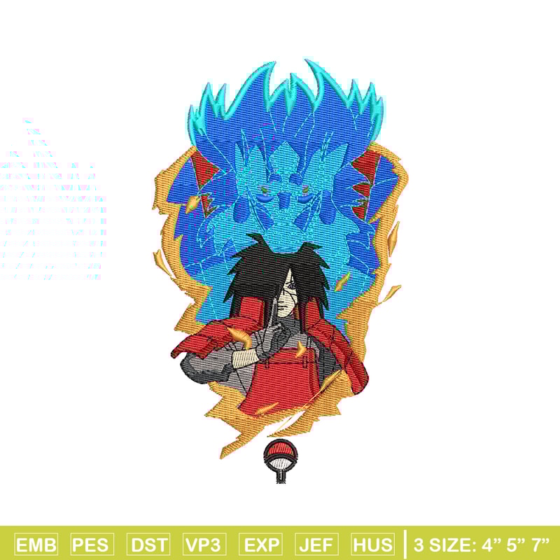 Madara dragon embroidery design, Naruto embroidery, embroidery file, anime design, anime shirt, Digital download.jpg