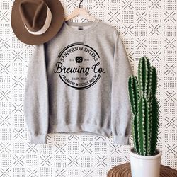 sanderson sister brewing co sweatshirt, premium witches brew, sanderson witch sweatshirt, halloween sweater, halloween g