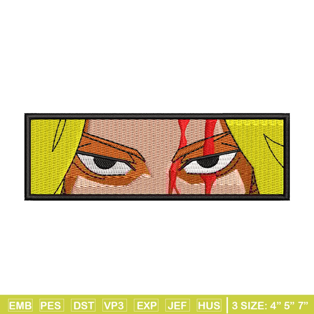 Mikey eyes embroidery design, Tokyo revengers embroidery, embroidery file, anime design, anime shirt, Digital download.jpg