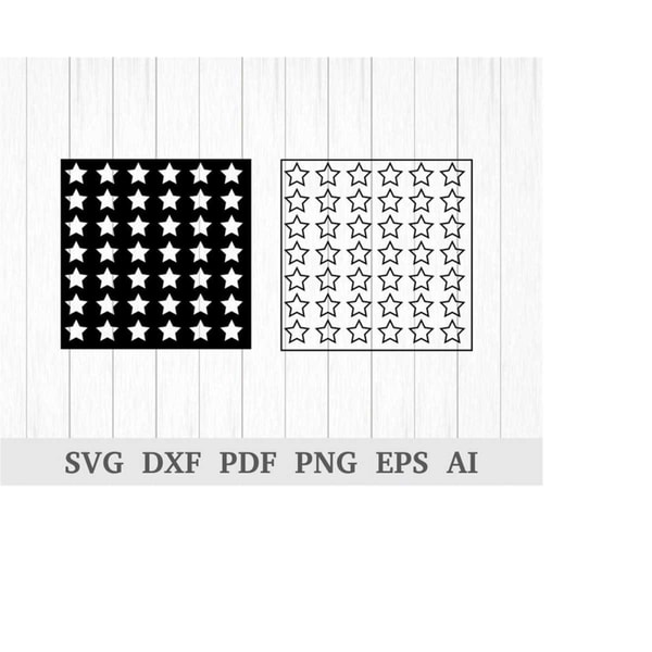 Star Pattern SVG, Stars Pattern SVG, Stars SVG, Star Backgro - Inspire ...