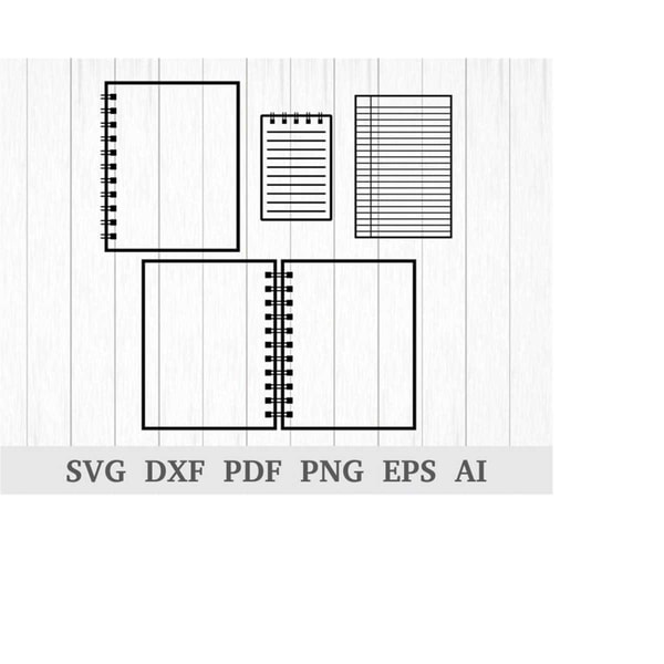 Notebook SVG, Notebooks SVG, Paper svg, Notepad SVG, Notepad - Inspire ...