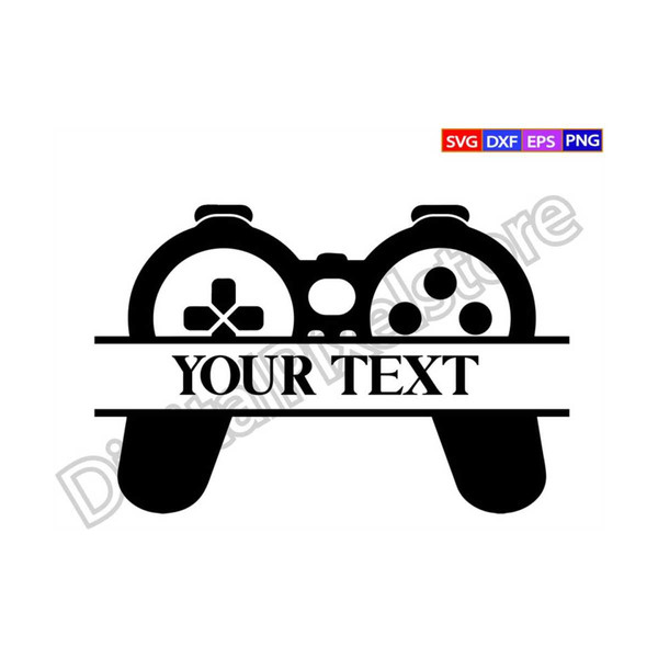 Gaming Controller name frame SVG,Game Controller SVG,Gamer c Inspire