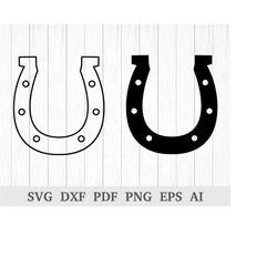 horseshoe svg, horseshoe clipart, horseshoe vector, horseshoe cutting files, horse svg, cricut & silhouette, vinyl, dxf,