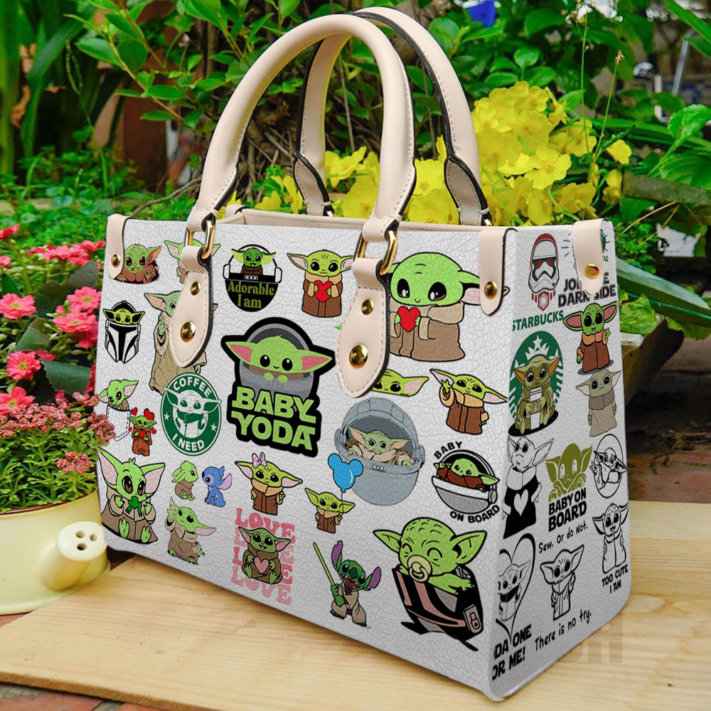 Baby Yoda Bag and handbag, Star Wars Yoda bag, Baby yoda gifts, baby yoda shirt, Baby Yoda purse and handbag - 1.jpg