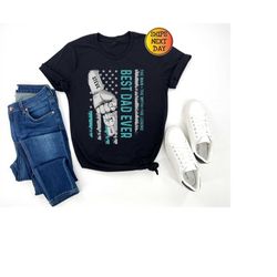 personalized dad raised fist bump t-shirt, father's day gift, custom kid names gift for daddy, best dad ever shirt, dad