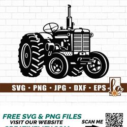 Farm Tractor SVG | Farm Tractor Truck Svg | Tractor Shirt | Tractor Clipart | Farm Truck Svg | Cricut & Silhouette | Cli