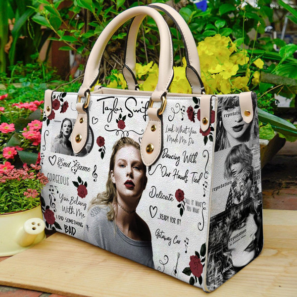 Reputation Handbag,Taylor Swift Leather handBag,Taylor Swift - Inspire  Uplift