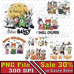 Puppy Family Halloween PNG Bundle, Horror Halloween PNG bundle, Cute Puppy png, Puppy family vacation, halloween png, di