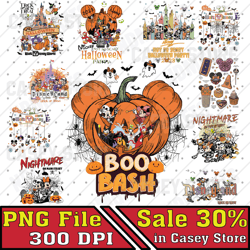 Bundle Halloween PNG, Retro Halloween Png Bundle, Halloween Png, Spooky Png, Trick Or Treat Png, Scary Halloween Png