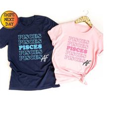 pisces shirt, zodiac shirt, astrology shirt, gift for pisces, horoscopes shirt, pisces sign shirt, pisces zodiac shirt,