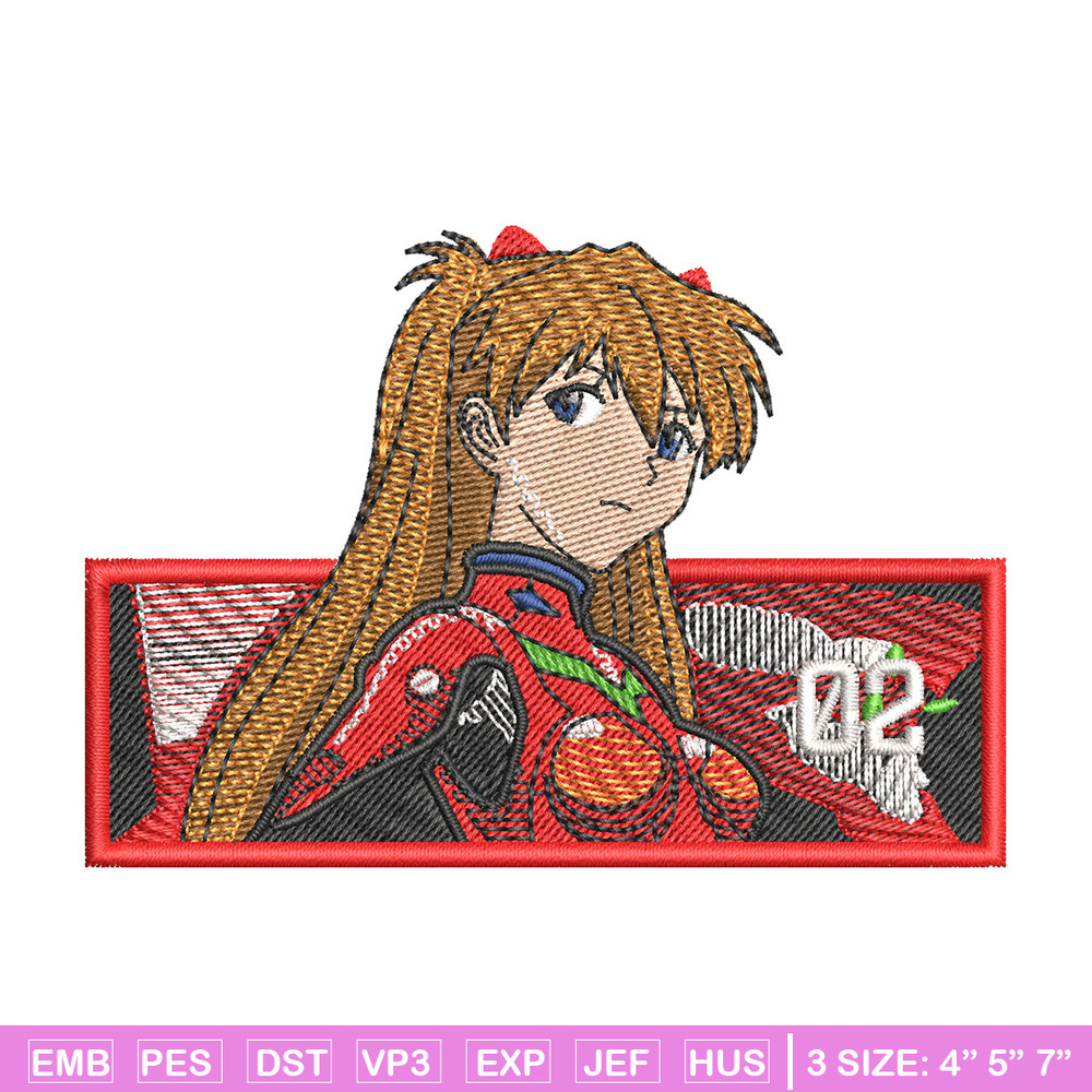 Asuka box embroidery design, Shin Seiki embroidery, Anime design, Embroidery shirt, Embroidery file, Digital download.jpg