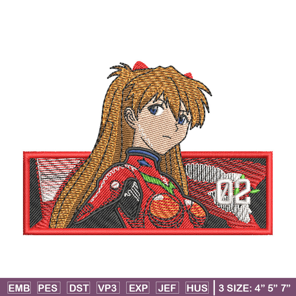 Asuka box embroidery design, Shin Seiki embroidery, Anime design, Embroidery shirt, Embroidery file, Digital download.jpg