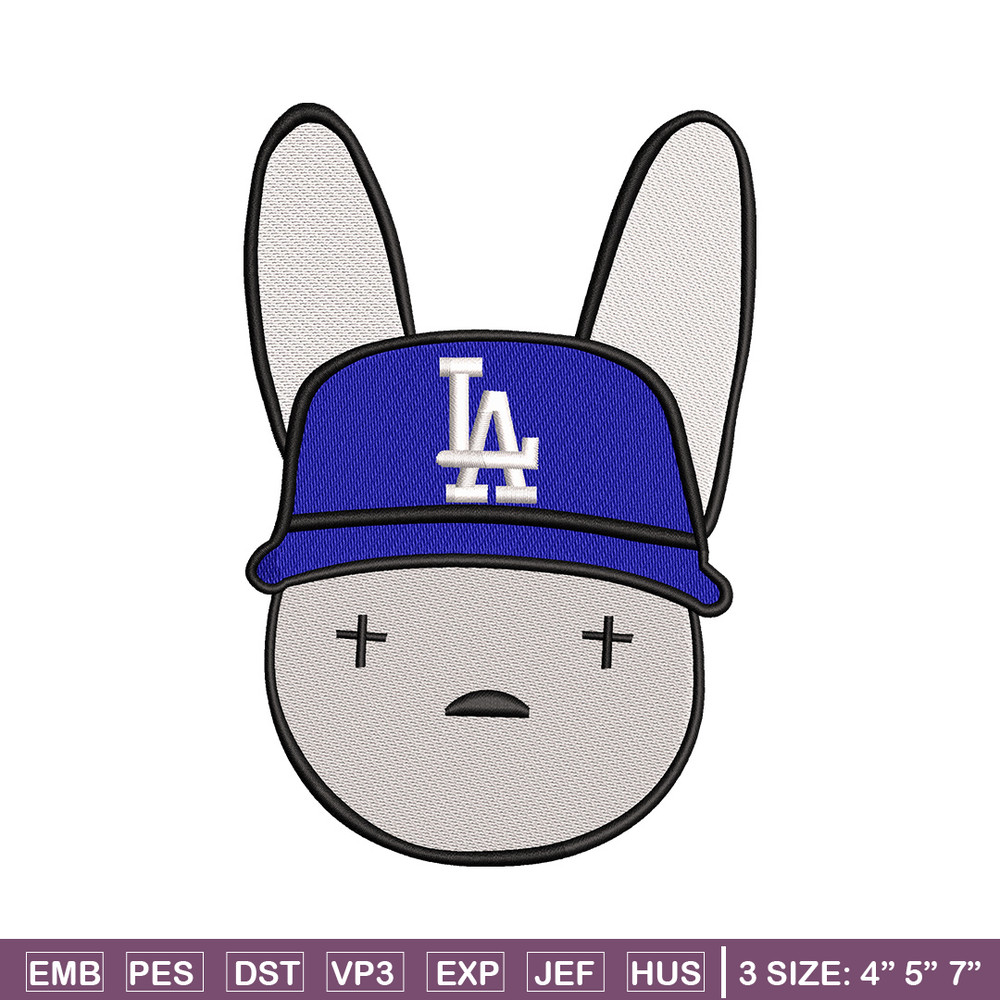 Bad bunny embroidery design, Bunny embroidery, Embroidery file, Embroidery shirt, Emb design, Digital download.jpg