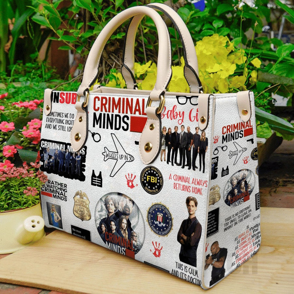 Criminal Minds bag, Criminal Minds leather bag, Criminal Minds shirt, Criminal Minds gift for women - 1.jpg