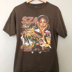 vintage sza good days shirt, sza 90s shirt, sza new bootleg 90s t-shirt