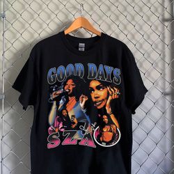 vintage sza good days shirt, sza 90s shirt, sza new bootleg 90s t-shirt, ctrl t shirt, sza rap tee, unisex t shirt-2